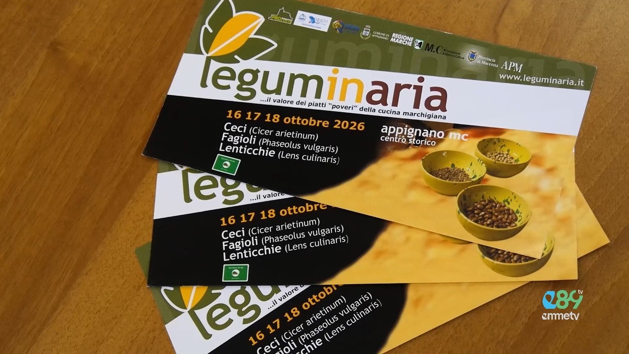 TGEMME. Appignano: tutto pronto per Leguminaria 2026