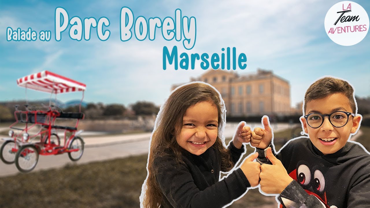 Balade en Rosalie au Parc Borely (Marseille) | La Team Aventure