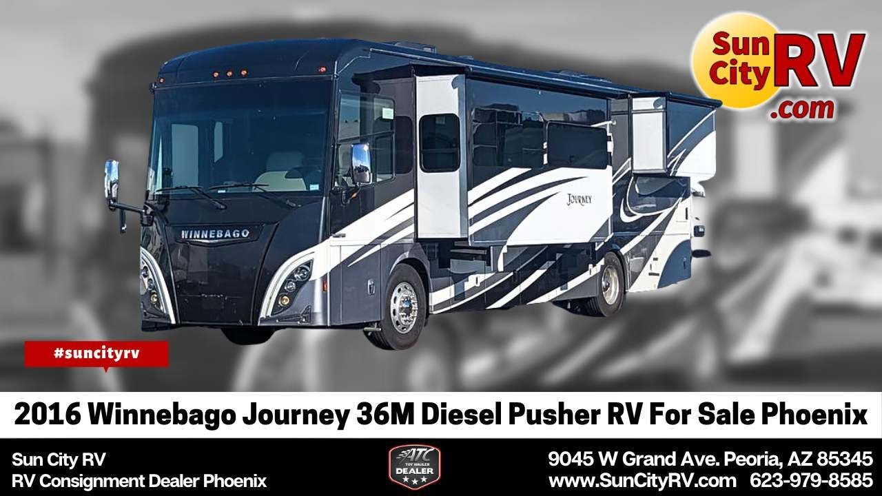 2016 Winnebago Journey 36M RV For Sale Phoenix Sun City RV