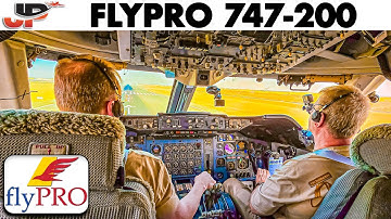 Cairo🇪🇬 to Sharjah🇦🇪 in the Boeing 747-200 Classic Cockpit