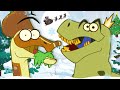 Funny Dinosaur Cartoon for Kids | T-Rex Xmas Fun! | I&#39;m a Dinosaur | Pop Teen Toons
