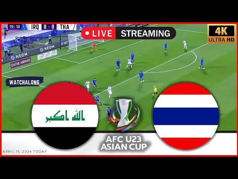 ⚽ โดยตรง : อิรัก U23 กับประเทศไทย U-23 . AFC ถ้วยเอเชีย U23 กาตาร์ 2024 .สด การแข่งขันฟุตบอลประเทศ