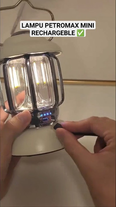 Lampu petromax mini bisa di cas ✅