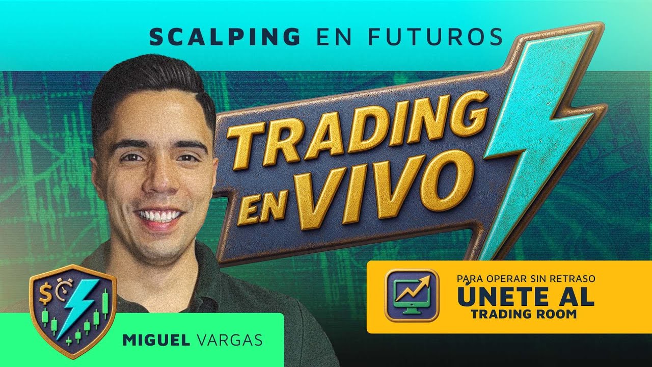 🔴 Trading en vivo y directo NASDAQ "FUTUROS" - TRADING ROOM HOY