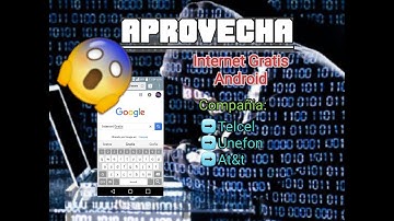 Como tener Internet gratis marzo y abril del 2018 - Http injector - servidores multicompañias.