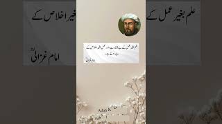 #imamghazali#urduquotes#islamicquotes#shorts#viralshorts#urdushort#aqwalezareen#urduaqwaal#urdunovel