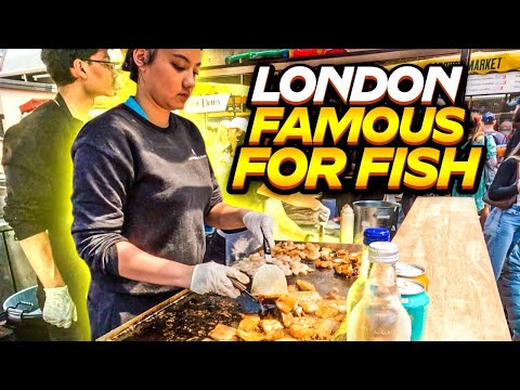 🇬🇧 The Best Of London's Borough Market: Street Food Fish