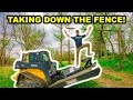 REMOVING the FENCE at the ABANDONED High-Fence RANCH!!! (RIP)