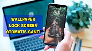 Cara otomatis ganti wallpaper kunci layar di Android screenshot 1