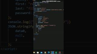 Easy Data Cleanup With JSON Stringify #coding #programming  #javascript #json