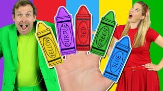Colors Finger Family - Learn Colors with the Finger Family Nursery Rhyme | Baby Songs