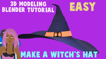 Tutorial - 3D model a witch