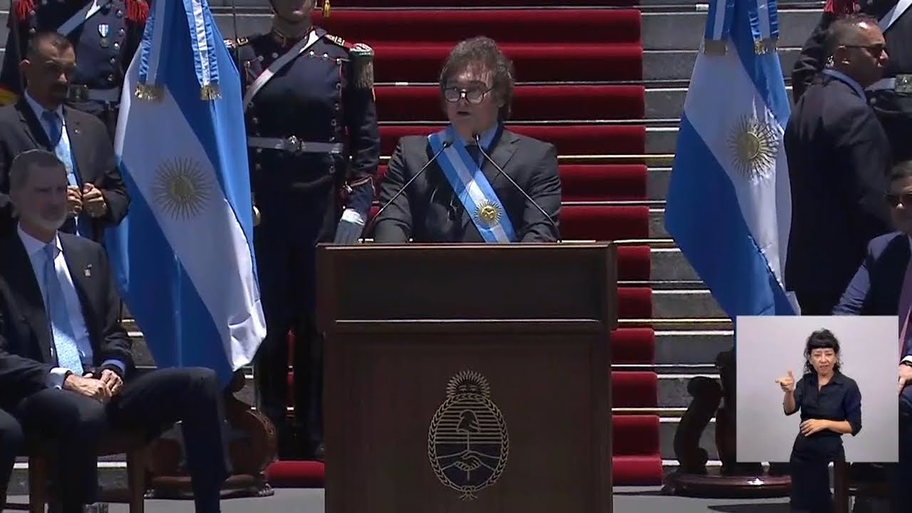 El discurso completo de Javier Milei en el Congreso - YouTube