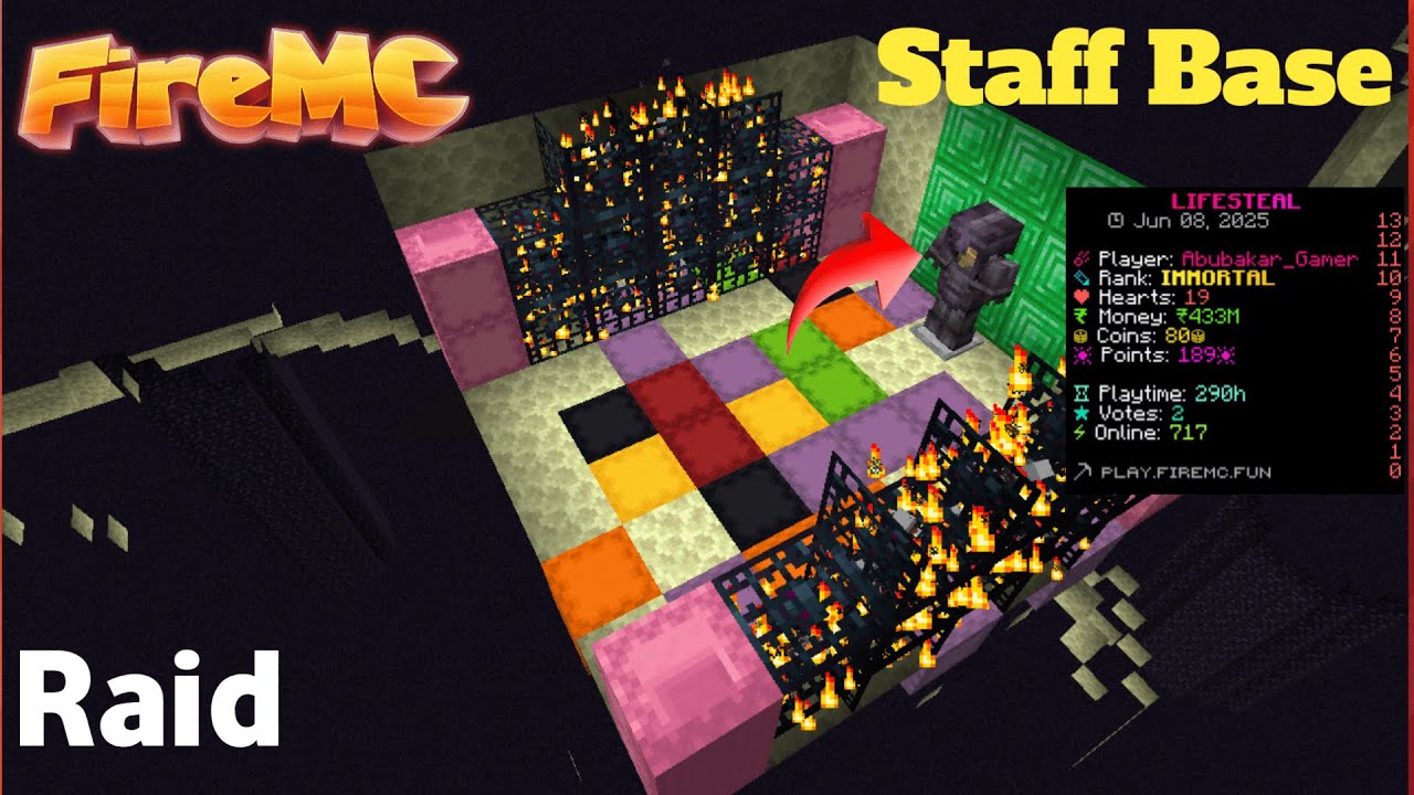How I Raid FireMC Staff Base? FireMC Season 5 