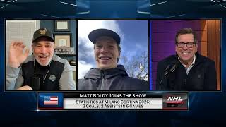 Matt Boldy talks winning gold with Team USA, scoring in gold medal game | First Shift