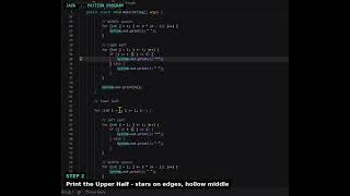 Hollow Butterfly Code in Java | Simple code | Java Programming | Watch Code | Learn Code | Practice News