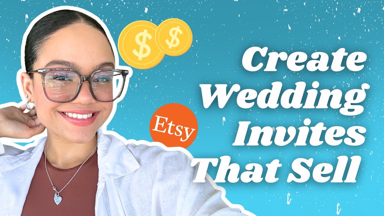 Create Wedding Invites That Sell | Easy Editable Template Tutorial for Etsy Sellers