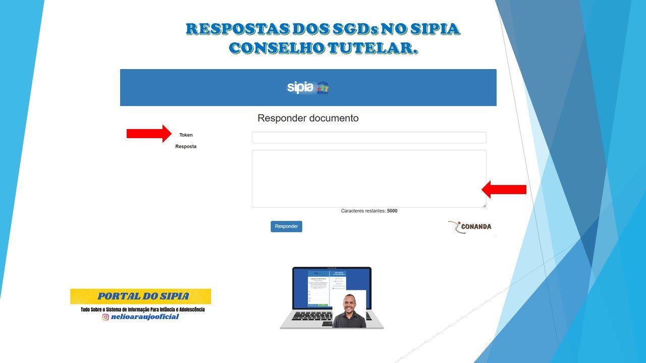 RESPOSTAS DOS SGDs NO SIPIA CONSELHO TUTELAR. - YouTube