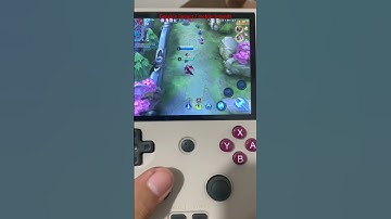 Anbernic RG405V genshin and mobile legends