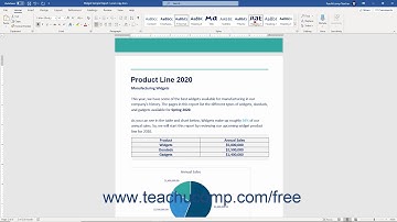 Word 2019 and 365 Tutorial Applying Styles to Text Microsoft Training