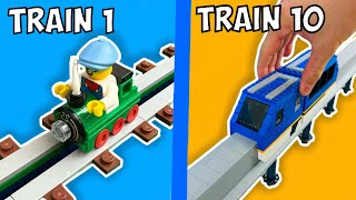 Smallest Vs Largest Working Lego Trains