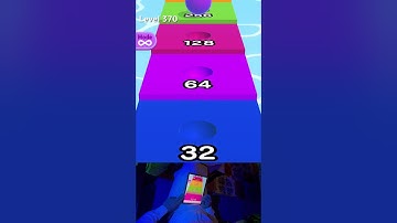 Ball Run 2048 ❗ Level #370 ❗ All Levels 2048 Gameplay Android, ios New Mobile Games ❗ EAQ Gaming