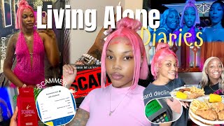 He Tried To Scam Me….😓 | My Card DECLINED😤, Hair Maintenance , GNO &’ Sleepover + Luxury Unboxings✨ Details