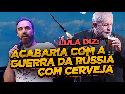 LULA DIZ QUE ACABARIA A GUERRA COM CERVEJA - STAND UP DIOGO PORTUGAL