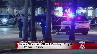 Man shot, killed during fight in Orange County