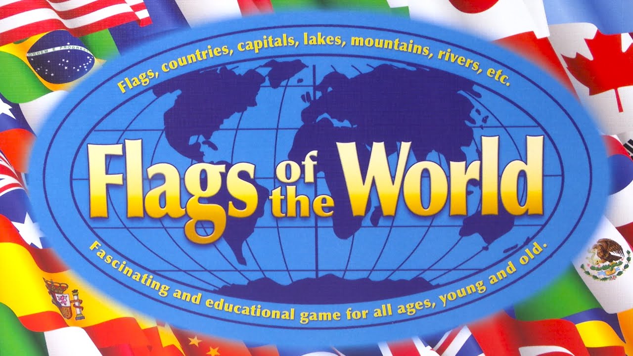  Tactic Flags of The World Family Card Game - Educational & Fun  - Play & Learn About Flags, Nations & Geography : Toys & Games