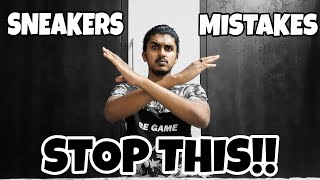 TOP 5 SNEAKER MISTAKES | Top 5 Ways you're Wearing your Shoes Wrong (Sneaker Rules) 2020