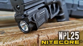 Фонарь пистолетный Nitecore NPL25@CorcoranALBest Pistol Light