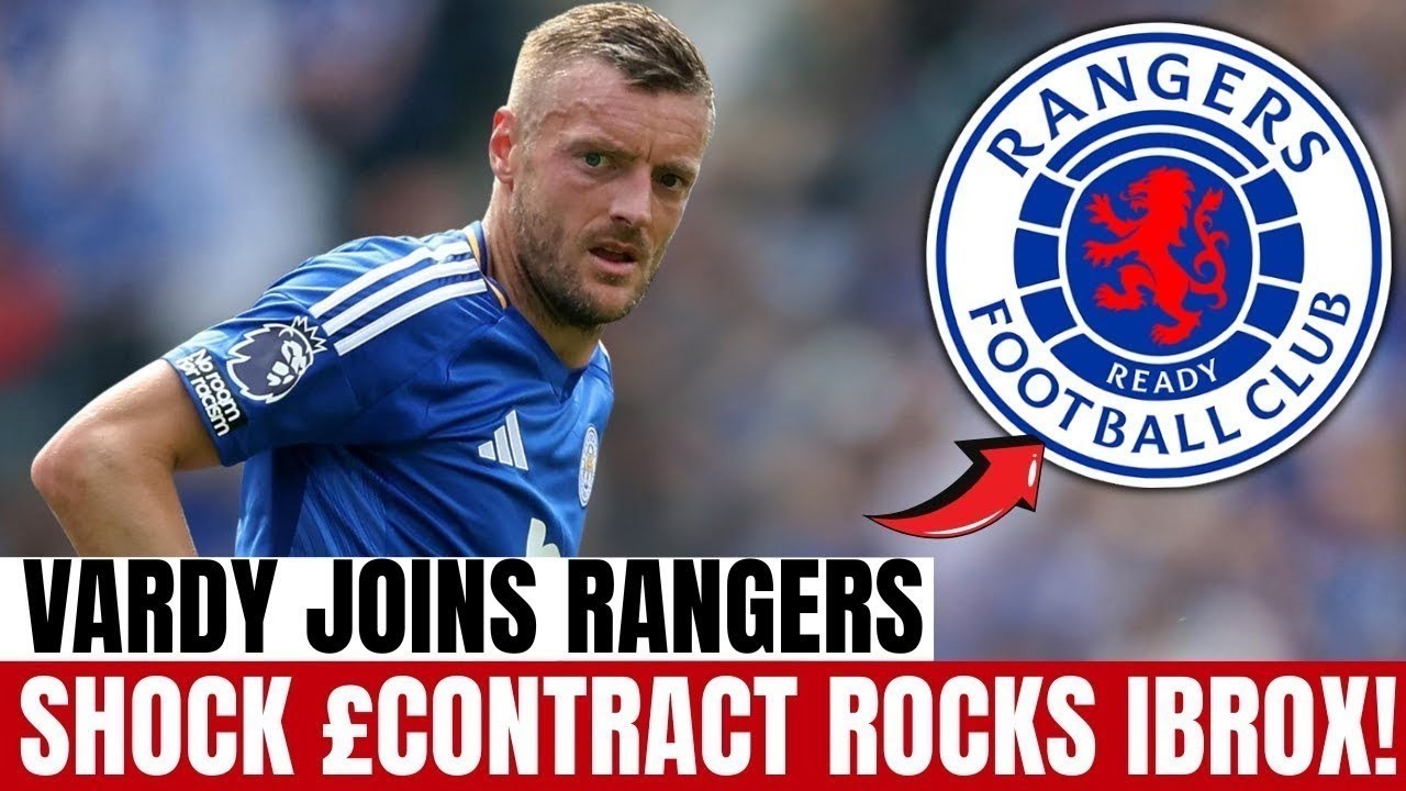 Vardy Rangers RANGERS SIGN JAMIE VARDY IN BOMBSHELL DEAL TO SHOCK THE SCOTTISH ...