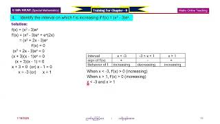 Training For Chapter-9 Part (6) Section (B) Sample & Past Questions 2024