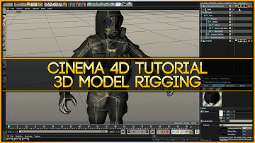 Cinema 4D: How to Rig 3D Call of Duty Model - 1080P Tutorial