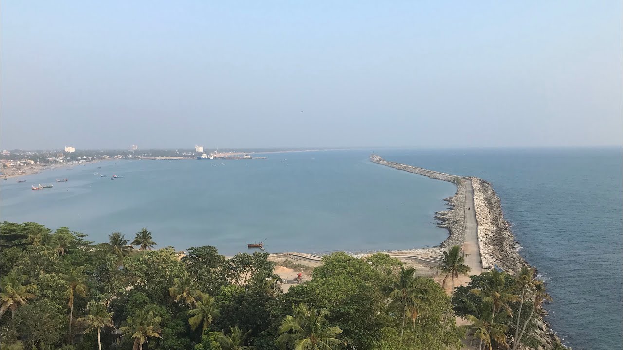 Kollam Tour : Trip to Kollam beach || Thangassery Light House