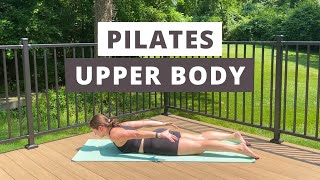 10 Min Pilates Upper Body Workout No Equipment At-Home Pilates Workout