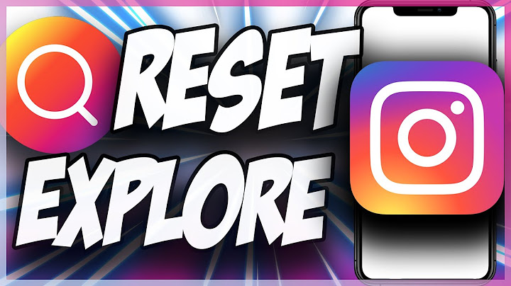 How to reset instagram explore page 2023