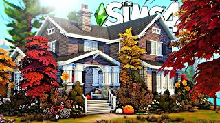 A Wholesome Autumnal Family Home 🍂 || The Sims 4 Speed Build
