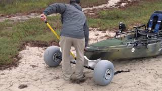 Hobie Dolly Carts    Best Way to Transport your Hobie or any Large Kayak