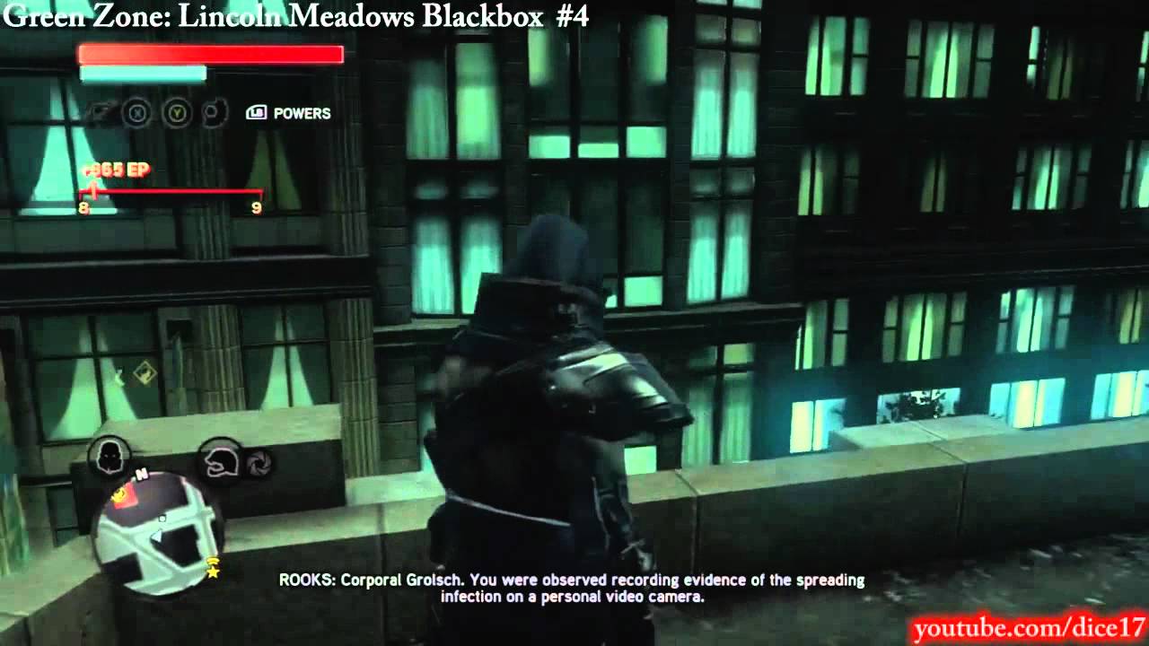 Prototype 2 Blackbox Locations - Green Zone: Lincoln Meadows