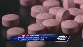 Pelham police report decline in opioid overdoses in 2018