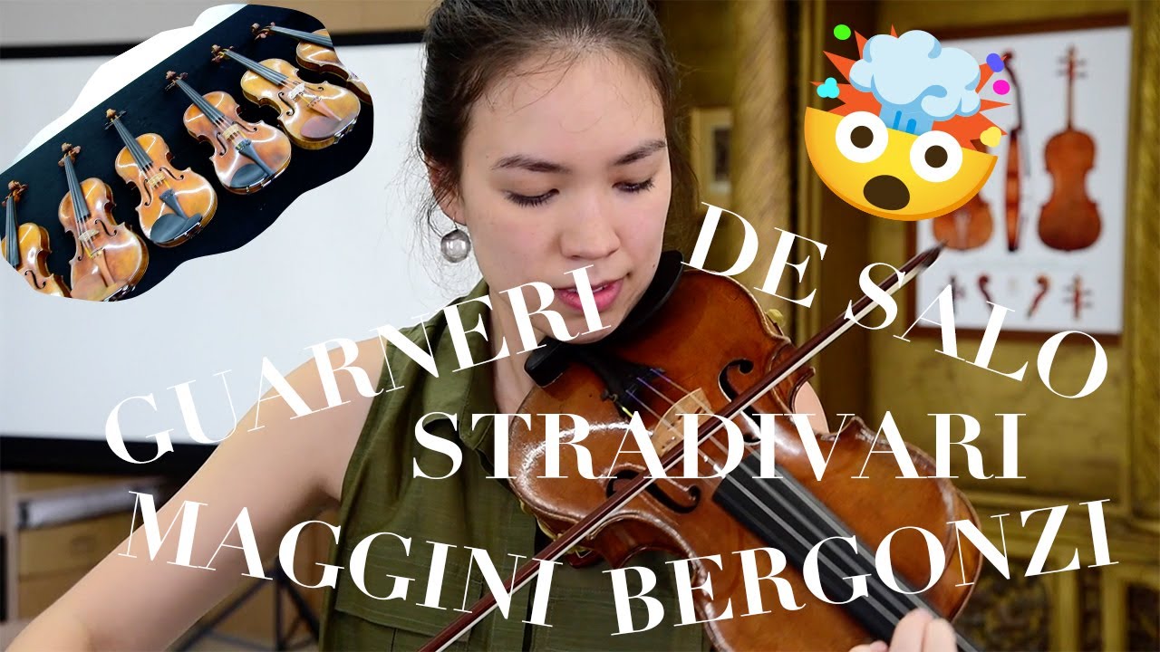 Historic Violins: Stradivari, Guarneri, Maggini, De Salo, Bergonzi