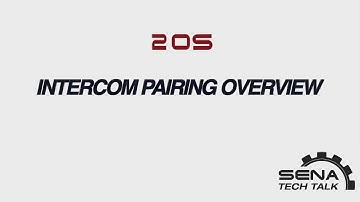 How To Video (20S - How to Use Intercom Pairing)