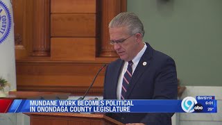 Partisan bickering takes place at Onondaga County Legislature meeting