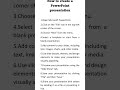 How to create a PowerPoint presentation #presentation #powerpoint #create #howtodo