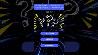 Answer These in 30 Seconds or Less! ⏳ Quiz Challenge