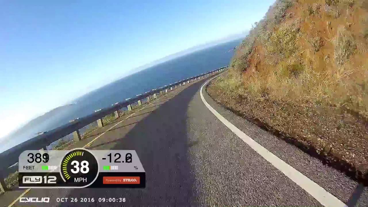 Ripping up the backside of Hawk Hill