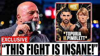 TOPURIA vs PIMBLETT at UFC 335! Joe Rogan REACTS — “THIS IS INSANE!”