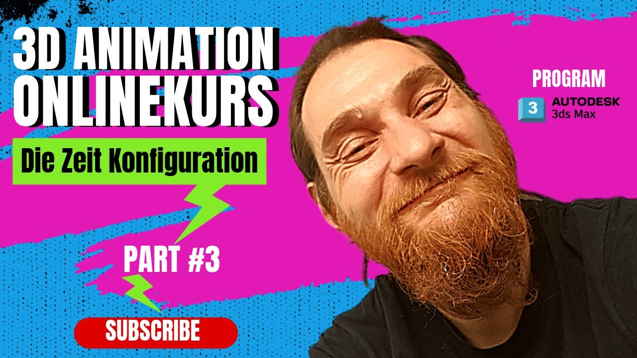 3ds Max für Beginner: Die Time Configuration (wichtig!)